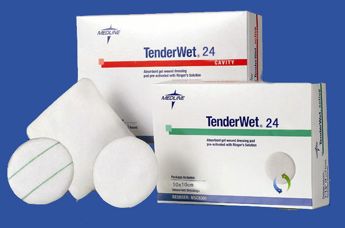 “保赫曼 德濕威” 長效濕性傷口敷料Tenderwet24 (10×10cm) “保赫曼 德濕威” 長效濕性傷口敷料Tenderwet24 (10×10cm)