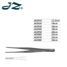 金鐘醫用鑷  J42060 22cm 橫齒（敷料）