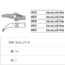 金鐘顯微止血夾W40160 彎L37 網齒