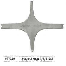 金鐘眼用測量規  YZI040 卡規 四頭 規徑2/3/3.5/4