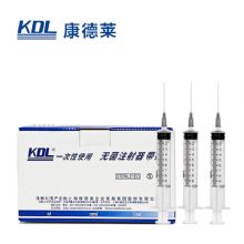 康德萊一次性使用無(wú)菌注射器平口 10ml 帶針 0.7×32mm100支/盒，1200支/箱，一箱起批