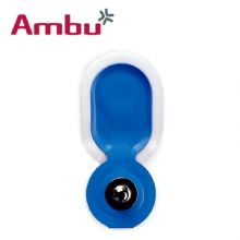 AMBU 丹麥安保藍點心電電極片N-00-S 44.8*22mm兒童用電極片 25片/袋，1000片/盒，2000片/箱
