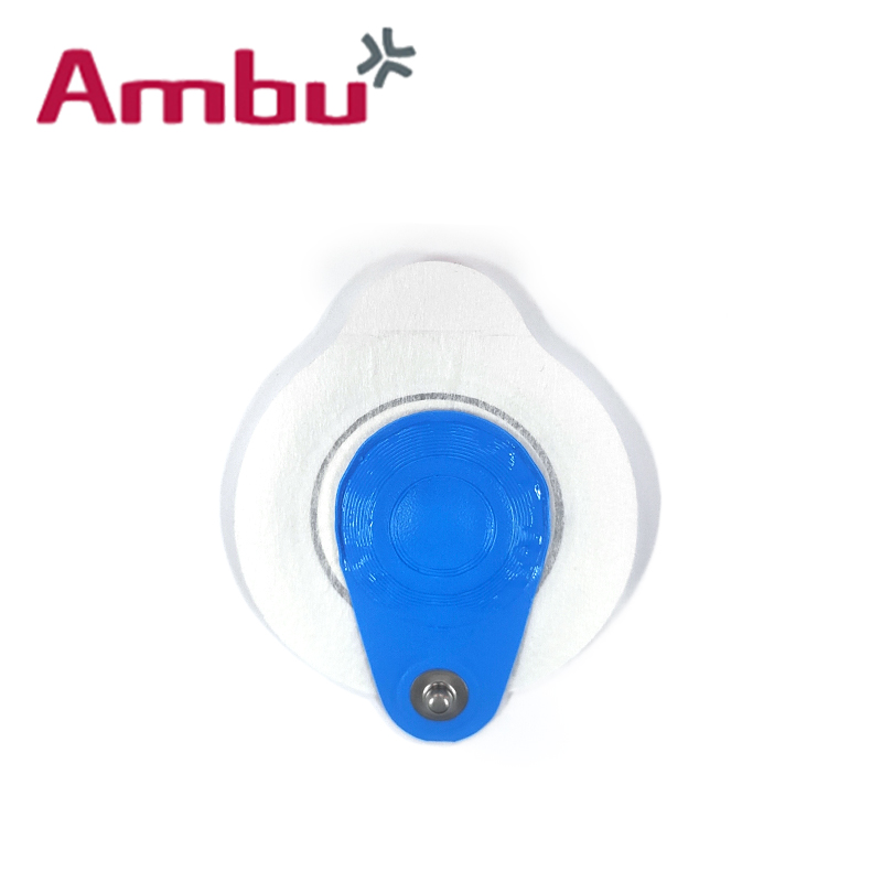 AMBU 丹麥安保藍點心電電極片L-00-S 68.2*55mm