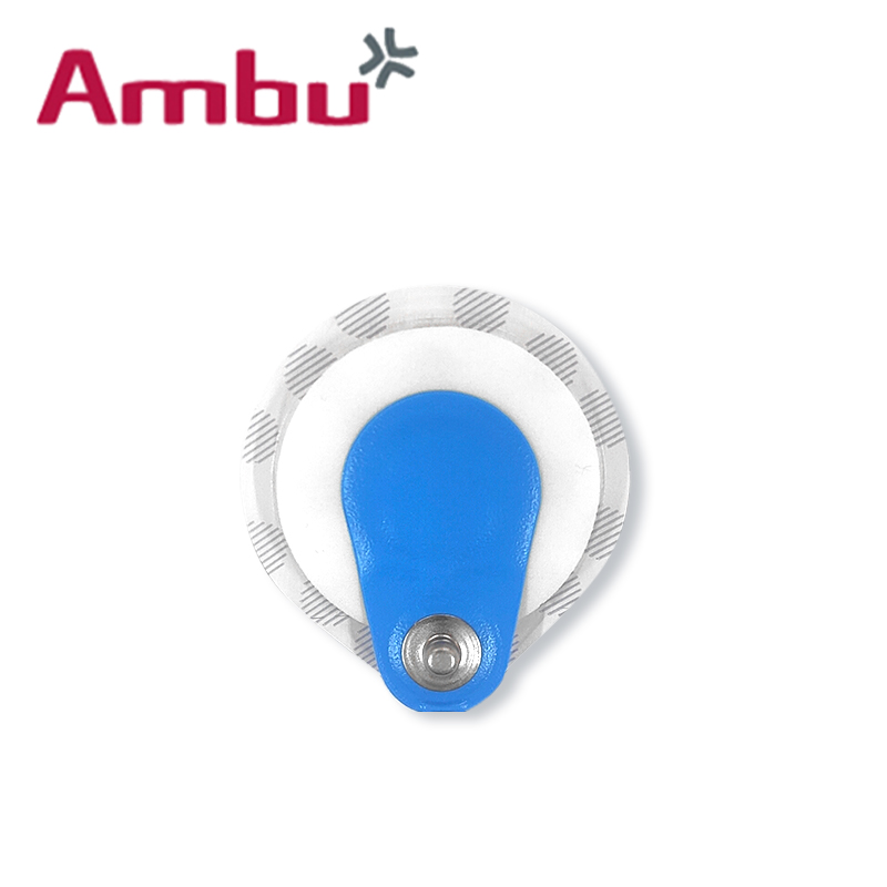 AMBU 丹麥安保藍(lán)點(diǎn)心電電極片P-00-S 40.8*34mm