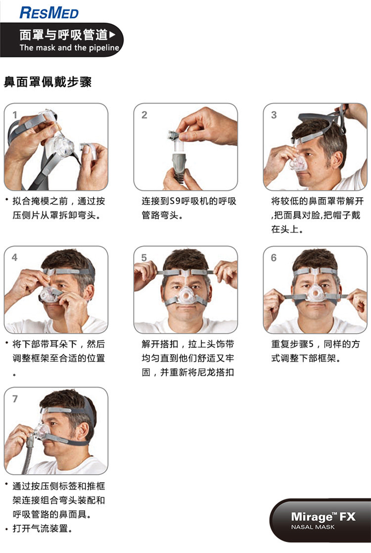 瑞思邁呼吸機VPAP IV ST 全自動雙水平 有效治療慢阻肺/肺心病/呼吸功能不全