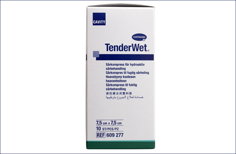 "保赫曼 德濕威" 濕性傷口敷料 TenderWet? (7.5×7.5cm) 產品圖片