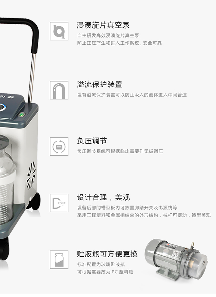 斯曼峰 電動吸引器 YB-DX23D 斯曼峰高負壓吸引器